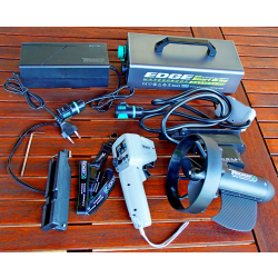 Silnik Elektryczny K4 Cruise Tedgix 400W deska SUP, Belly Boat, kajak, Canoe, mała łódź, ponton zdalnie sterowany z pilota